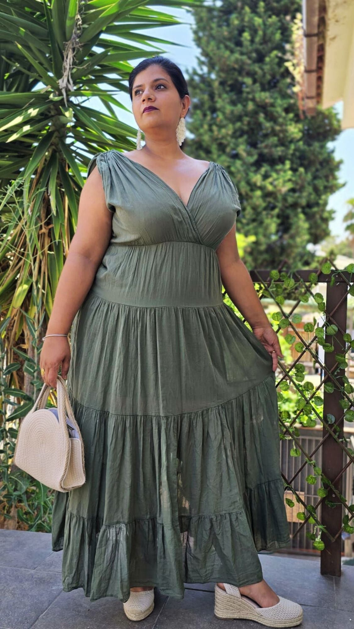 Vestido Largo de escote