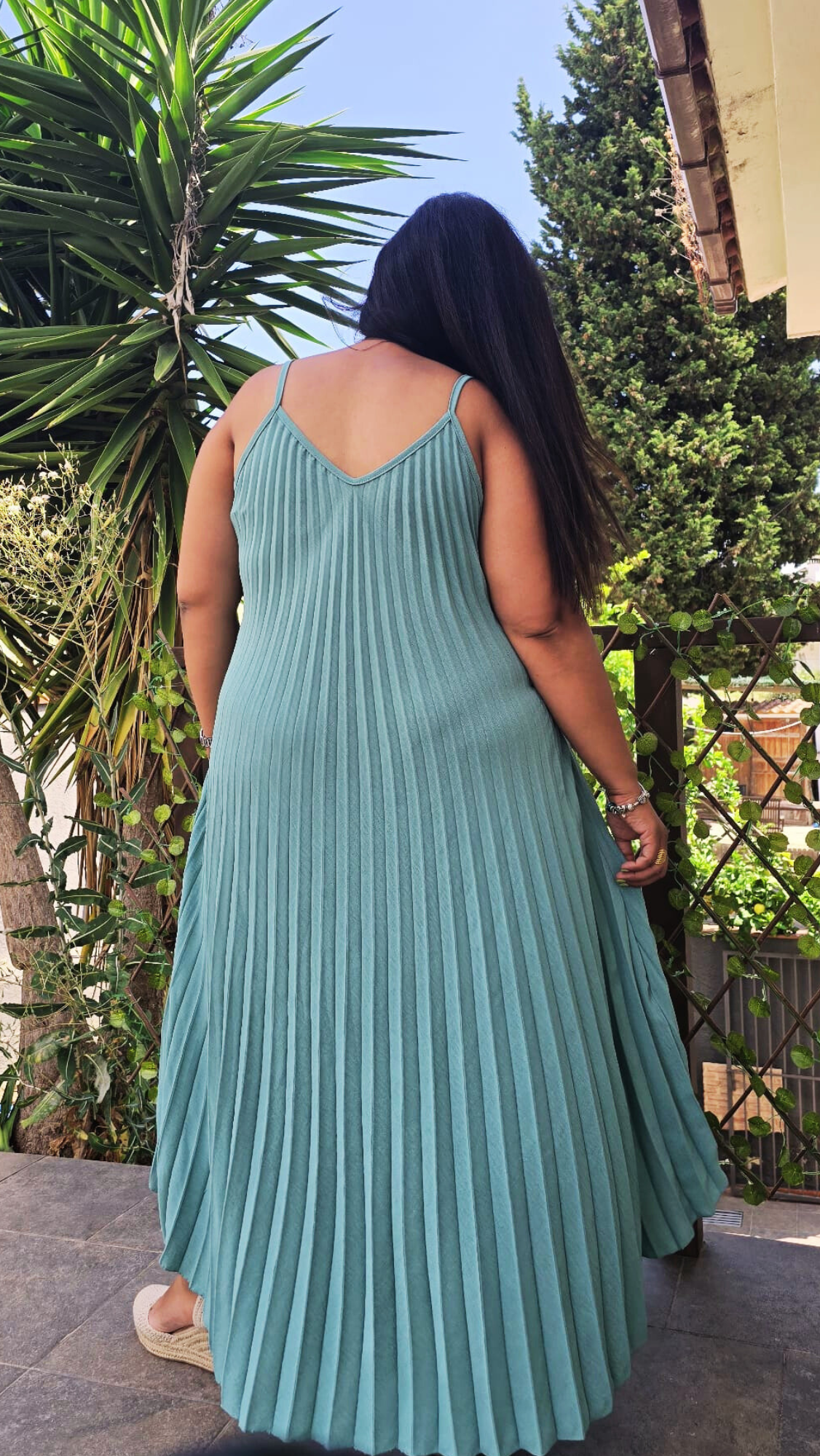 Vestido Plisado