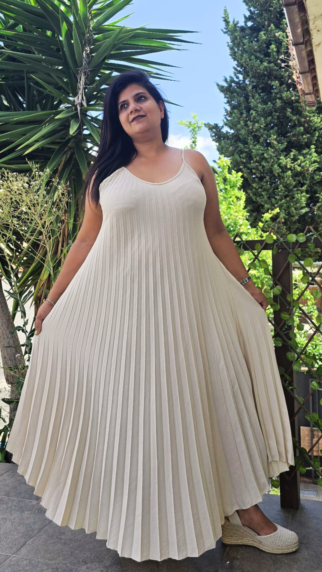 Vestido Plisado