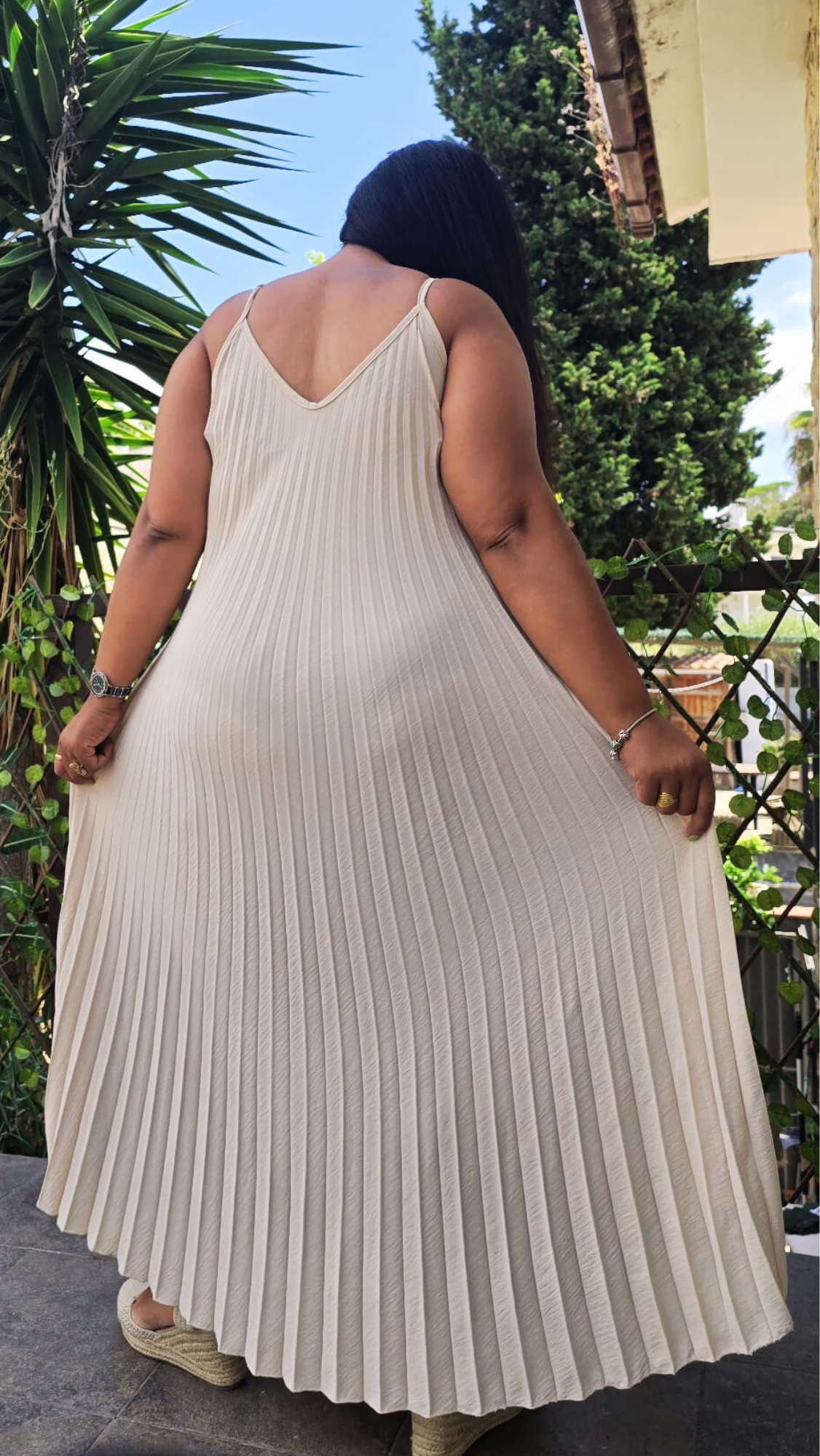 Vestido Plisado