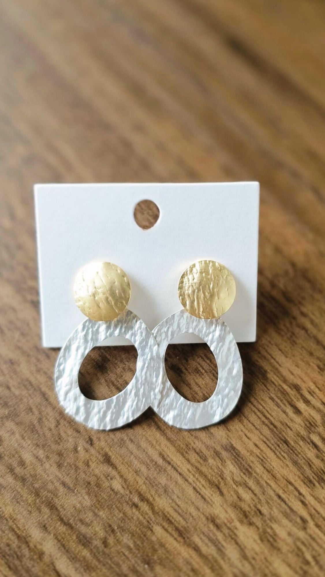 Pendientes Bicolor