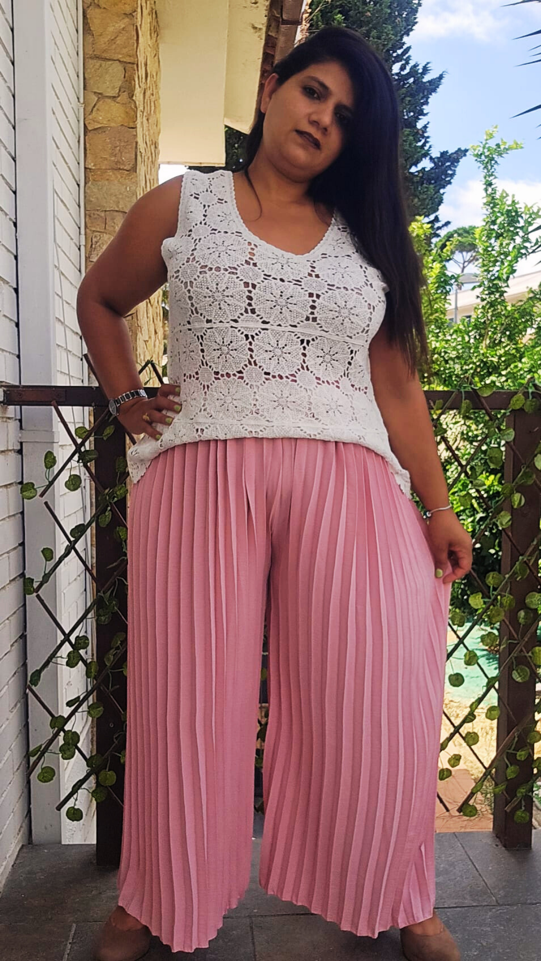 Pantalón Plisado