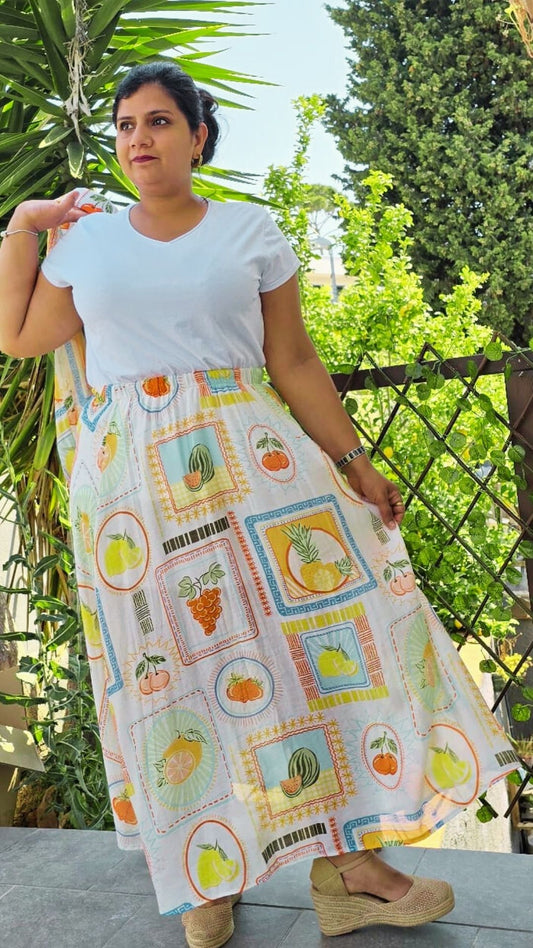 Falda Frutas