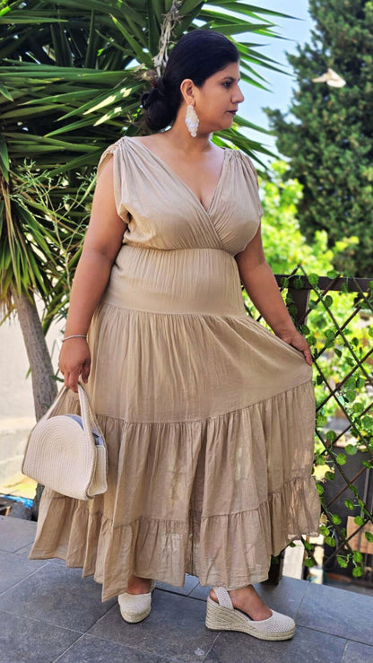 Vestido Largo de escote
