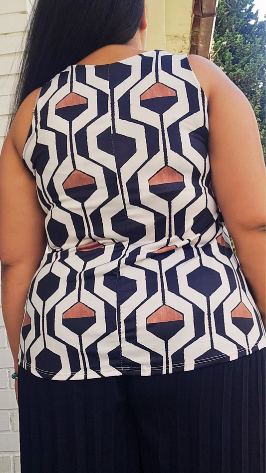 Blusa Geométrica