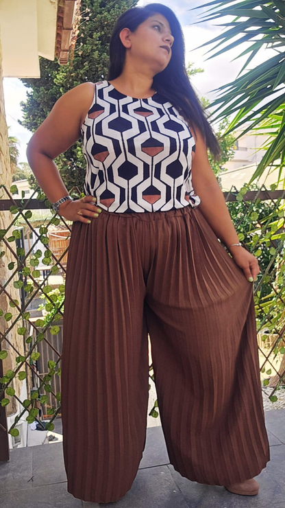 Pantalón Plisado