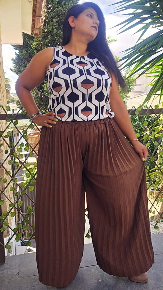 Pantalón Plisado