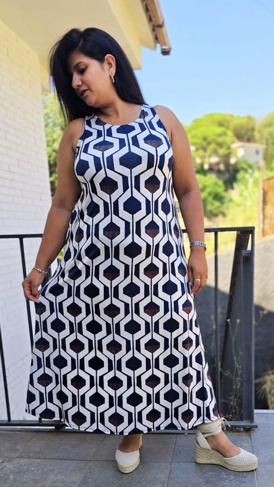Vestido Simétrica